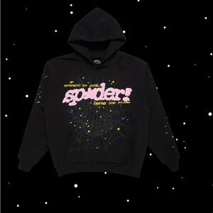 Spyder Black Graphic Hoodie